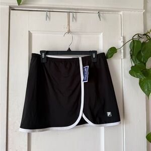 Marshalls FILA Women's Black and White Skort large